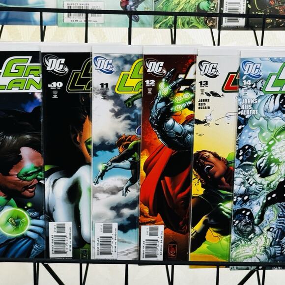 Green Lantern 1-15 Lot Geoff Johns Vs Mongul Carlos Pacheco Ivan Reis - Picture 7 of 7